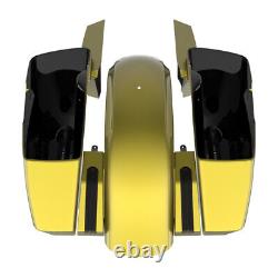 Eagle Eye Yellow Holeshot Chopped Bagger Kit For Harley Davidson Touring 14+