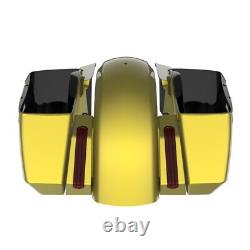 Eagle Eye Yellow Holeshot Chopped Bagger Kit For Harley Davidson Touring 14+