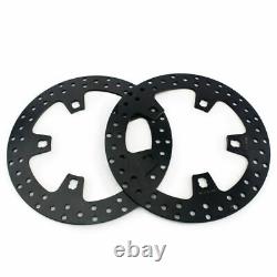 2x 11.8" Floating Front Brake Rotors For Touring Road King Electra Street Glide