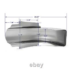 Extended Saddlebags Steel Fender For Harley Touring Bagger 1998-2008 New FLH FLT