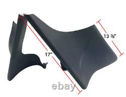 Extended Side Covers Touring Baggers 09-13 for Harley Davidson Stretched 4