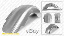 Extended Steel Fender For Saddlebags Harley Touring Bagger Models 1998-2008 New