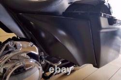 Extended, Stretched Side Covers For 14 Up Harley Davidson All Touring Bagger FLH