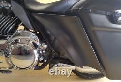 Extended, Stretched Side Covers For 14 Up Harley Davidson All Touring Bagger FLH