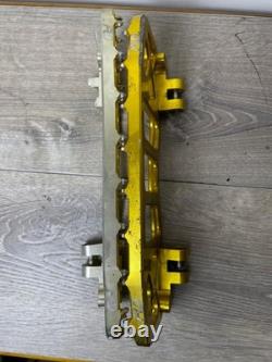 FLO Motorsports V5 Bagger Touring Floorboards Harley Davidson Gold DAMAGED