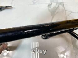 Factory 47 Rear Crash Bar Anarchy Black for 97-23 Harley Baggers