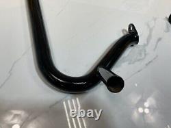 Factory 47 Rear Crash Bar Anarchy Black for 97-23 Harley Baggers
