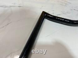 Factory 47 Rear Crash Bar Anarchy Black for 97-23 Harley Baggers