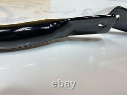 Factory 47 Rear Crash Bar Anarchy Black for 97-23 Harley Baggers