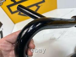 Factory 47 Rear Crash Bar Anarchy Black for 97-23 Harley Baggers