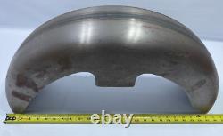 Fat Katz Steel Wrap Front Fender Harley Davidson Touring Raw Custom bagger