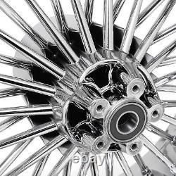 Fat Spoke 21X3.5 18X5.5 Wheels ABS for Harley Touring Street Road Glide 2009-UP