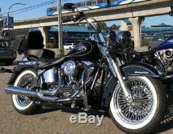Fat Spoke Wheel 16x3.5 Rear For Harley Touring Bagger Models 2000-2008 New