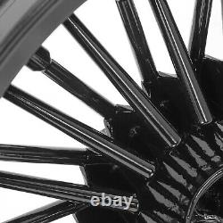 Fat Spoke Wheels Rims 21x3.5 16x5.5 for Harley Touring Bagger Road Glide FLHTCU