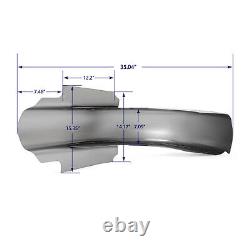 Fender 4 5 Stretched Saddlebags For Harley Touring Road Glide FLTR 1998-2008