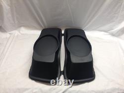 Fiberglass Harley Davidson Ultra Glide SaddleBag Bagger 6x9 Speaker Lids Touring
