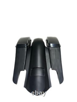 Flh Touring Bagger Down and Out Stretched Saddlebags 10 Audio Harley Davidson