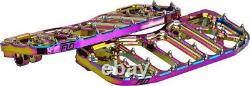 Flo Motorsports V5 Bagger/Touring Floorboards Jet Fuel #FPEG-800V5JET
