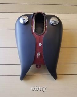 For Harley Davidson Road King Stretched Fiberglass Gas Tank Shroud Cover Bagger