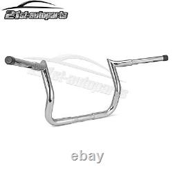 For Harley Street Electra Glide Chrome 12 Meathook Handlebar APE Hanger Bars