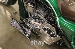 Front Floorboards for Harley Baggers Chrome-E-O Chrome Diamond Harley Davidson