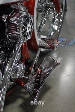 Front Floorboards for Harley Baggers Chrome-E-O Chrome Diamond Harley Davidson