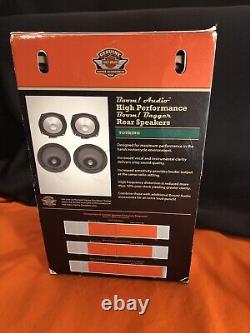 GENUINE HARLEY DAVIDSON Boom! Bagger Tour-Pak Rear Speakers 77037-10