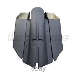 GFRP Stretched SaddleBags Rear Fender For Harley Road Glide King Baggers 2014-Up