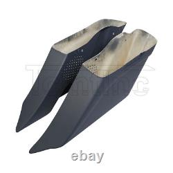 GFRP Stretched SaddleBags Rear Fender For Harley Road Glide King Baggers 2014-Up