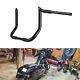 Gloss Black 10 Rise Ape Monkey Bagger Bar Handlebars For Harley Touring Batwing