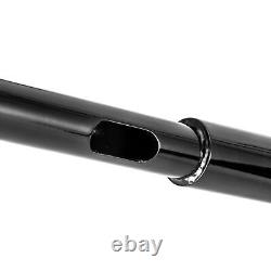 Gloss Black 10 Rise Ape Monkey Bagger Bar Handlebars For Harley Touring Batwing