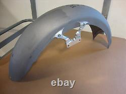 HARLEY BAGGER 23 STEEL FRONT FENDER With BRACKETS 23 FRONT WHEEL BIG DOG WOLF