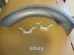 HARLEY BAGGER 23 STEEL FRONT FENDER With BRACKETS 23 FRONT WHEEL BIG DOG WOLF