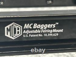 HARLEY-DAVIDSON 15-22 ROAD GLIDE MC BAGGERS Adjustable Fairing Mount Bracket