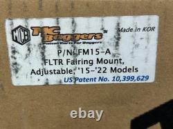 HARLEY-DAVIDSON 15-22 ROAD GLIDE MC BAGGERS Adjustable Fairing Mount Bracket