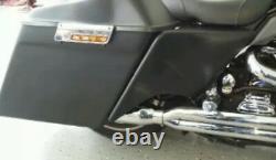 HARLEY DAVIDSON SIDE COVERS FOR STRETCHED SADDLEBAGS TOURING 96-2013 bagger