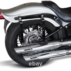 Hard saddlebags for Harley Davidson Dyna Super Glide Custom NBH