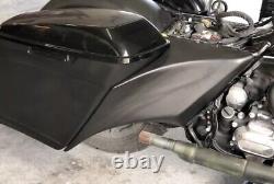 Harley Davidson 10 Speaker Audio Bags Stretched Saddlebags, Fender & side 97-08