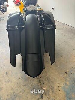 Harley Davidson 1997-2007 Flh Touring Bagger 5/10 Stretched Saddlebags Dual