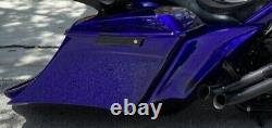 Harley Davidson 1997-2007 Flh Touring Bagger 5/10 Stretched Saddlebags Dual