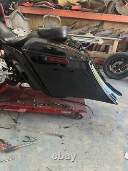 Harley Davidson 1997-2007 Flh Touring Bagger 5/10 Stretched Saddlebags Dual