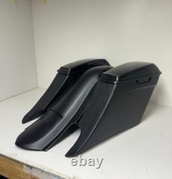 Harley Davidson 1997-2007 Flh Touring Bagger Street Glide Stretched Saddlebags
