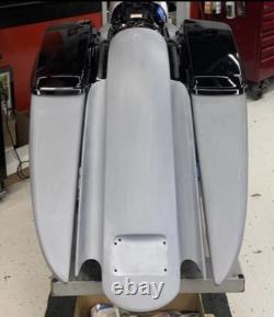 Harley Davidson 2009-2023 7.5'' Down 14'' Back Fiberglass Side covers FLH