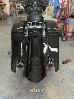 Harley Davidson 2009-2023 Flh Touring Bagger 5/10 Stretched Saddlebags & Fender
