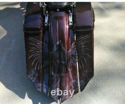 Harley Davidson 2014-2019 Complete saddle bags custom Touring bagger kit package