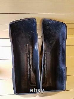 Harley Davidson 4 Extended Saddlebags With No Exhaust Cut Out Touring Bagger