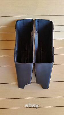 Harley Davidson 4 Extended Stretched Saddlebags Dual Cut Out Touring Bagger