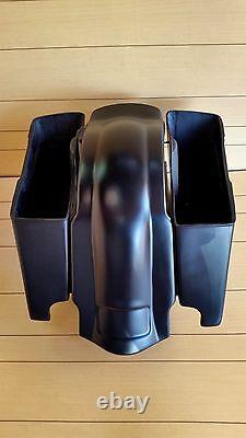 Harley Davidson 4extended Saddlebags Touring Bagger And Rear Fender, No Lids