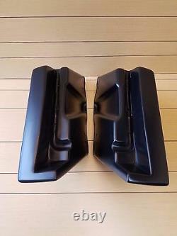 Harley Davidson 4stretched Bags Without Exhaust For Touring Baggers 89-2013