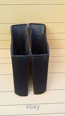 Harley Davidson 5 Saddlebags No Exhaust Cut Out For Touring Baggers 1996-2013